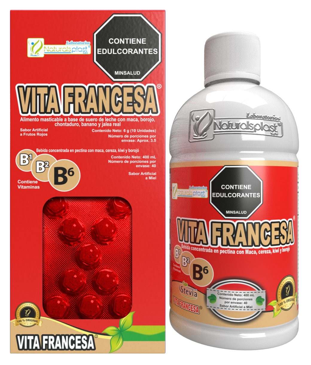 VITAFRANCESA + BLISTER X 400 ML